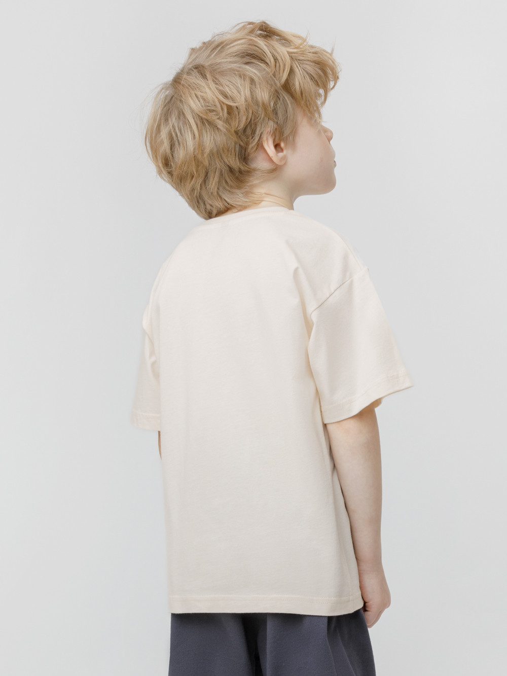 Футболка для мальчика, артикул: КР 302981, цвет: сахар, фото 5