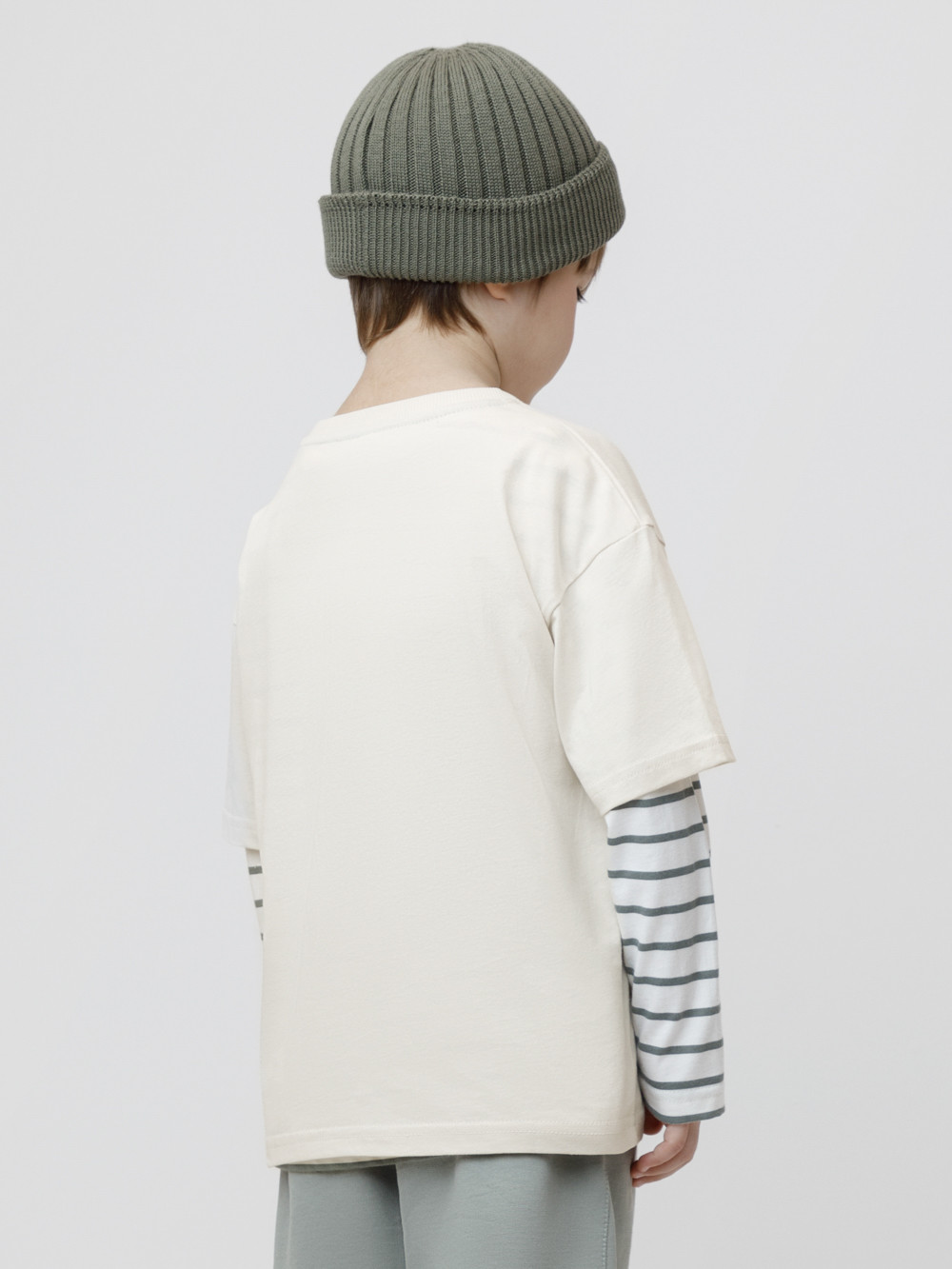 Футболка для мальчика, артикул: КР 302981, цвет: светло-бежевый, фото 5