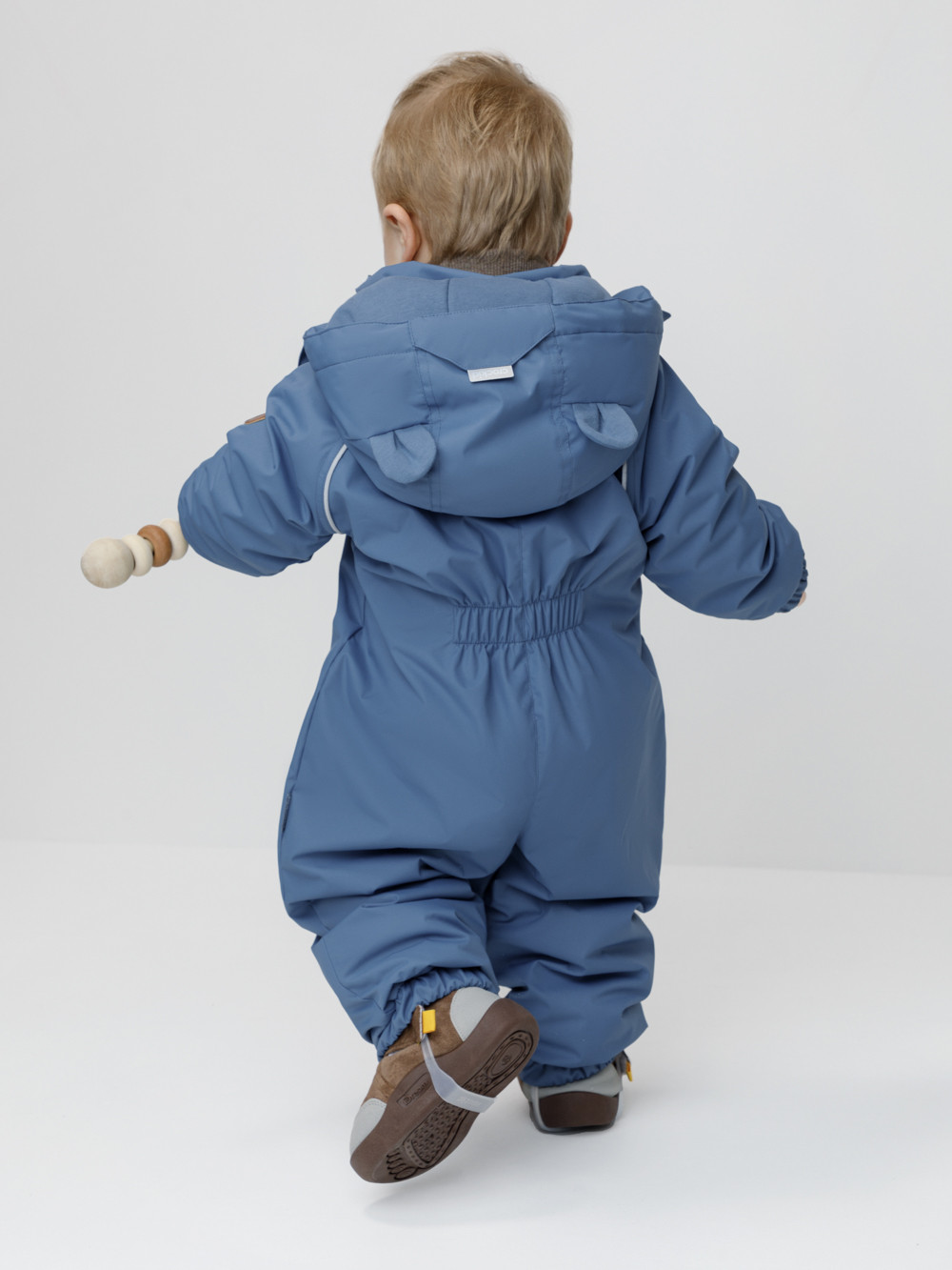 Комбинезоны утепленные для мальчика, артикул: ВК 60108/7 Ал, цвет: синий, фото 5