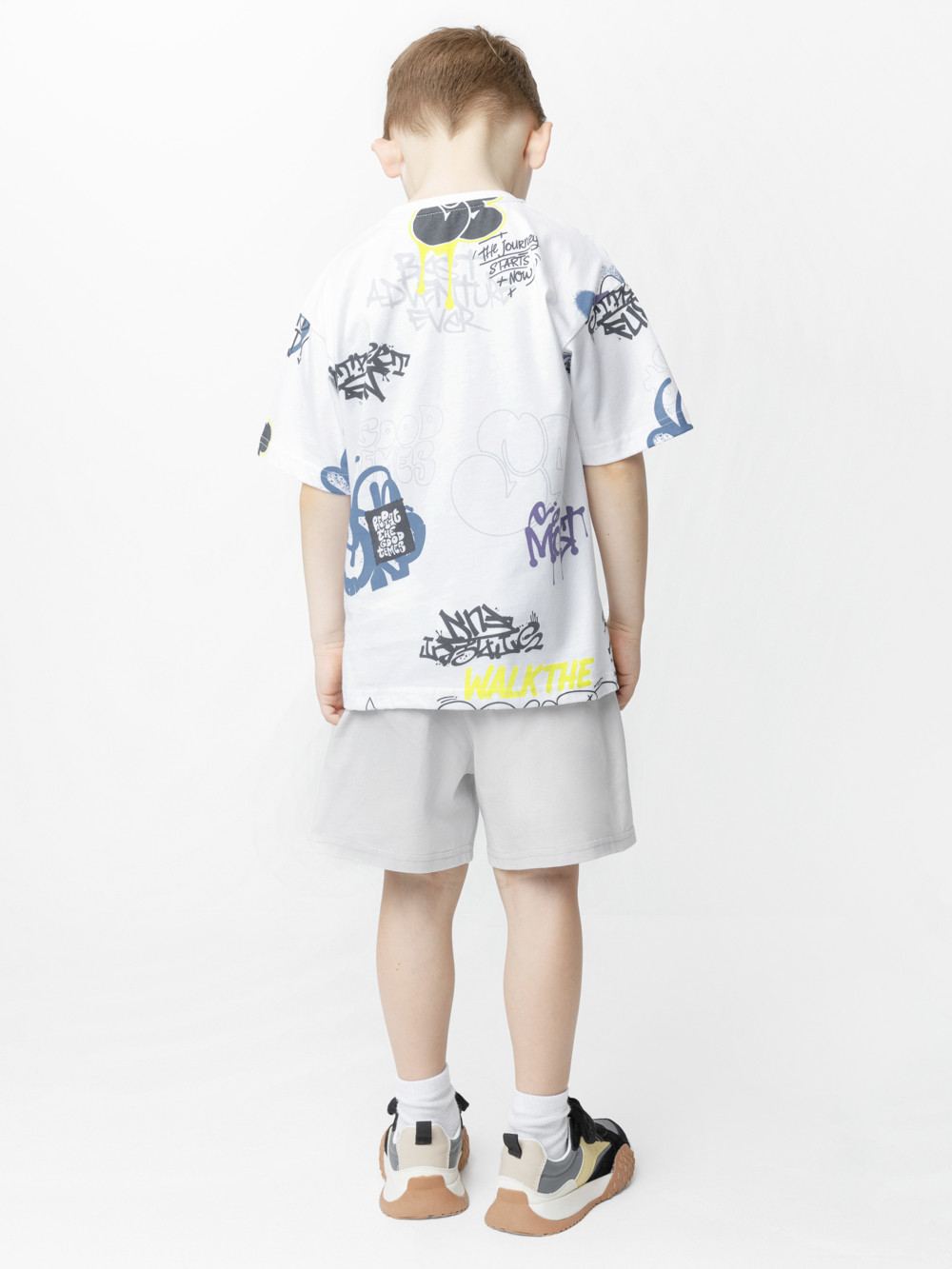 Шорты для мальчика, артикул: КР 400933, цвет: светло-серый5, фото 5