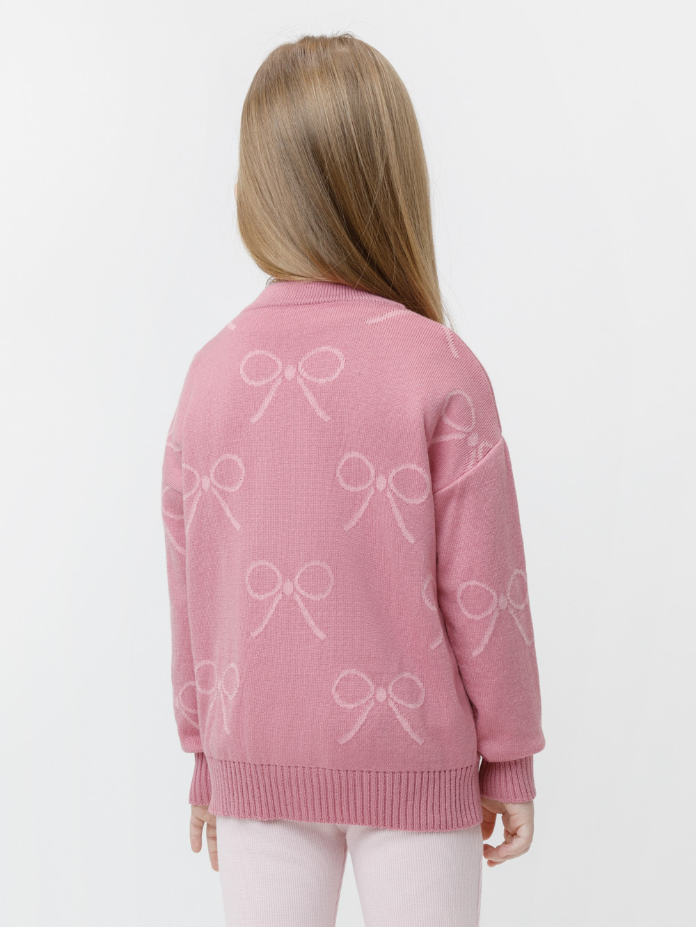 Жакет для девочки, артикул: КВ 30170, цвет: ярко-розовый, фото 5