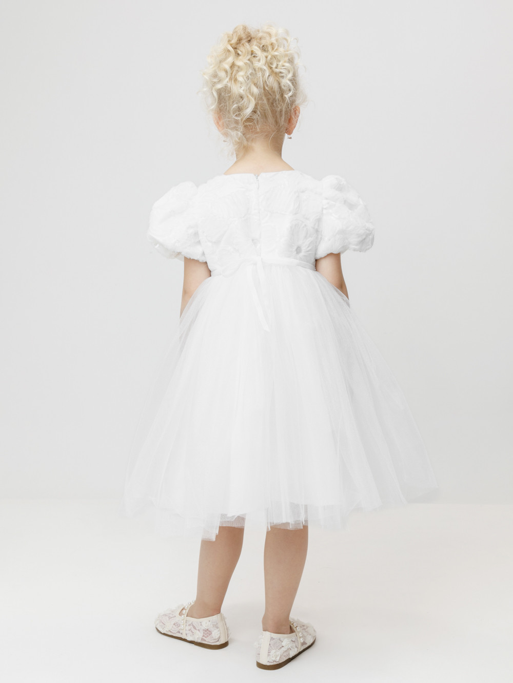 Платье для девочки, артикул: 52101(4060), цвет: белый, фото 5