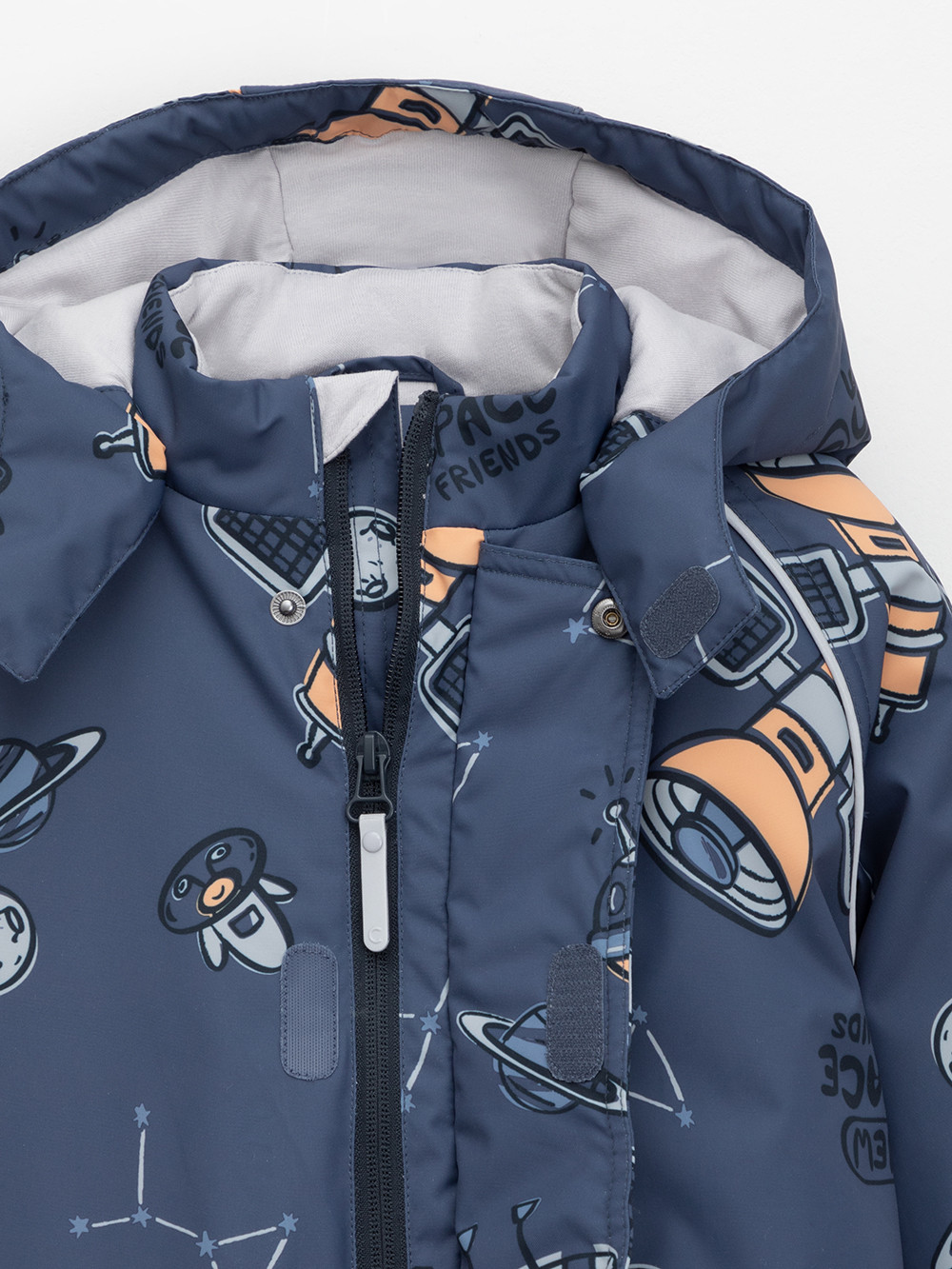 Комбинезоны утепленные для мальчика, артикул: ВК 60134/н/4 Ал, цвет: синий, фото 5