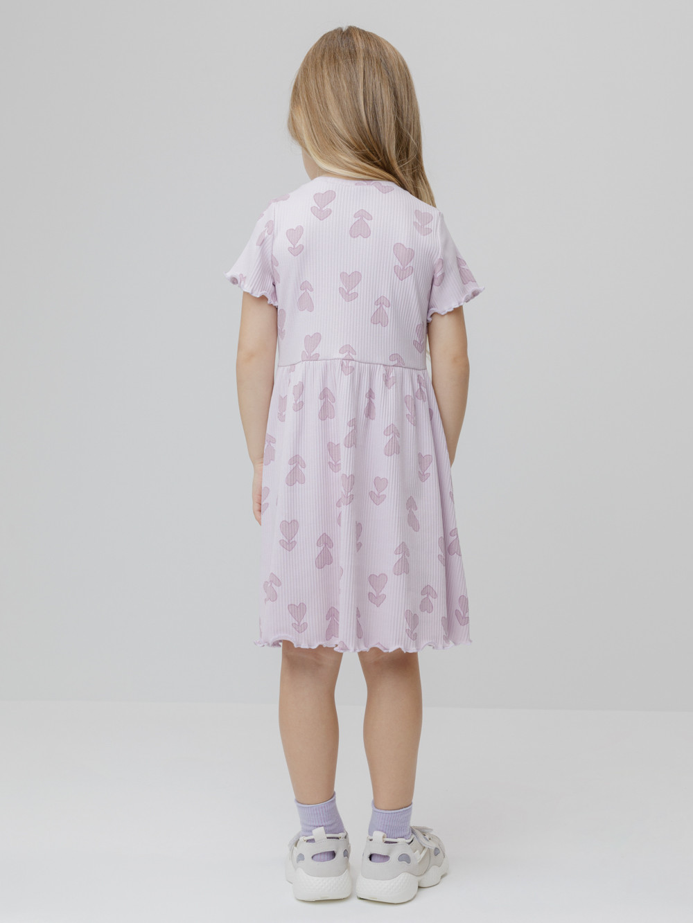 Платье для девочки, артикул: КР 5954, цвет: фиолетовый, фото 5