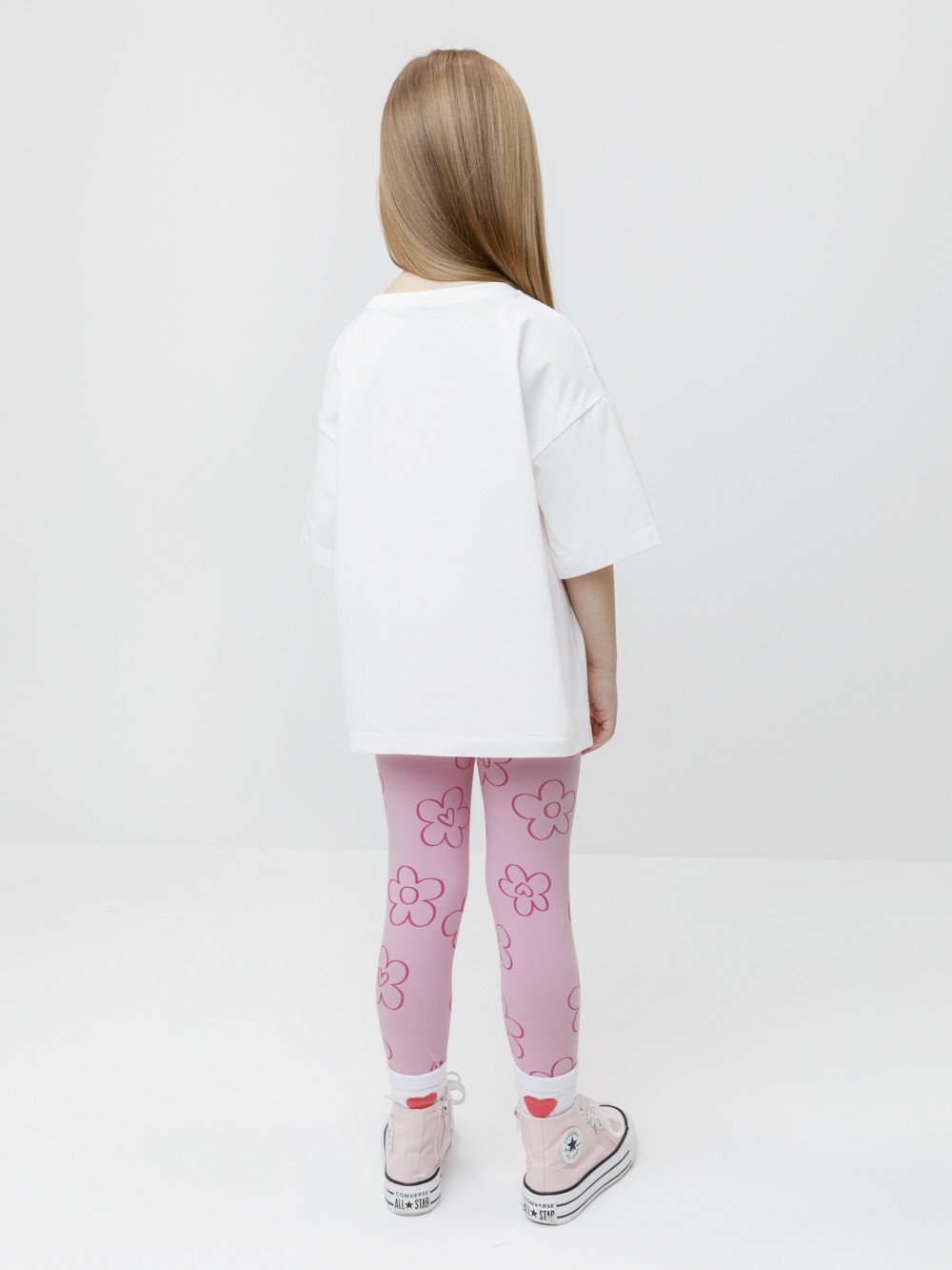 Лосины для девочки, артикул: КР 4074, цвет: розовый, фото 5