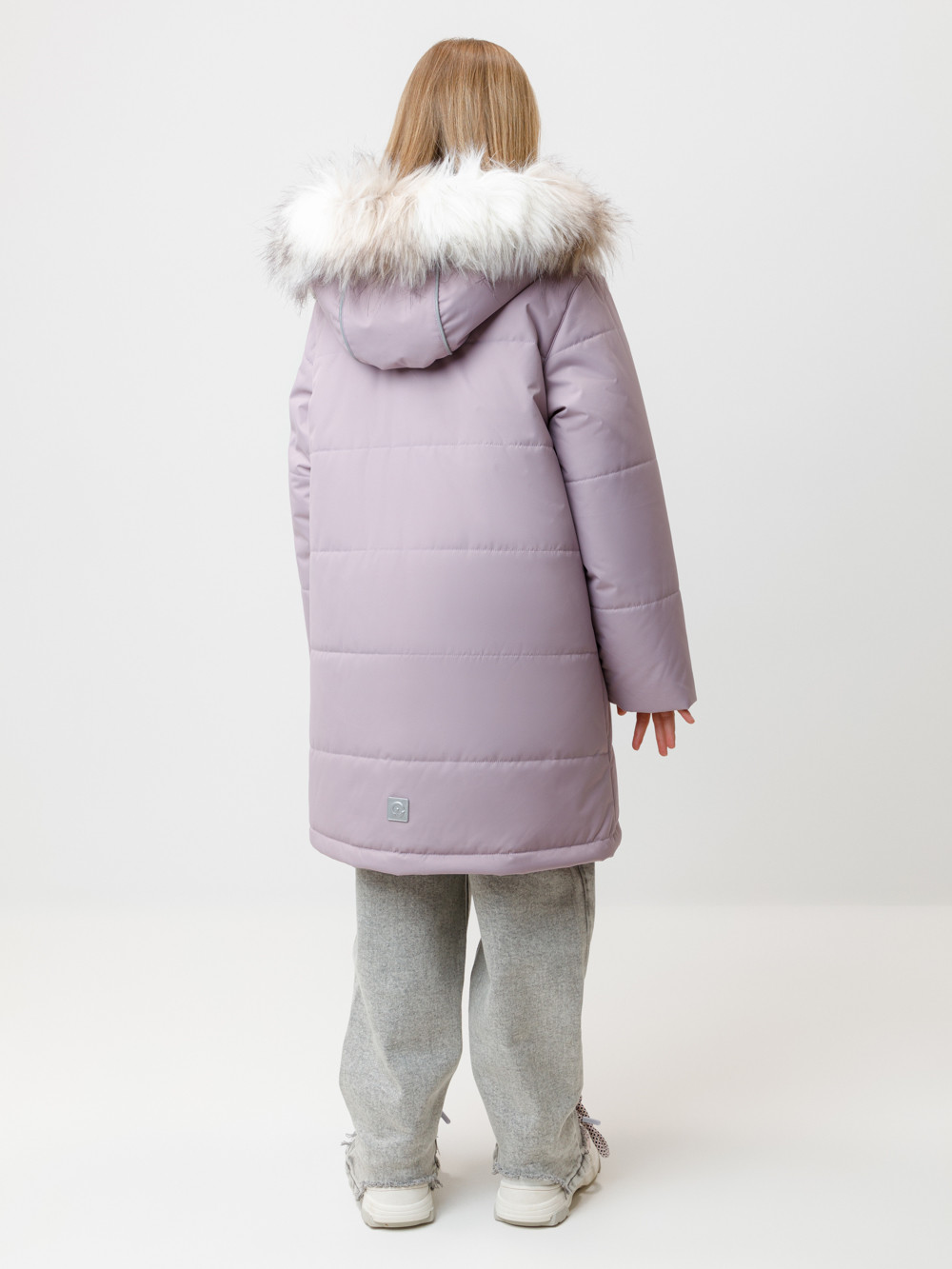 Пальто для девочки, артикул: ВК 38110/3 УЗГ, цвет: розовый, фото 5