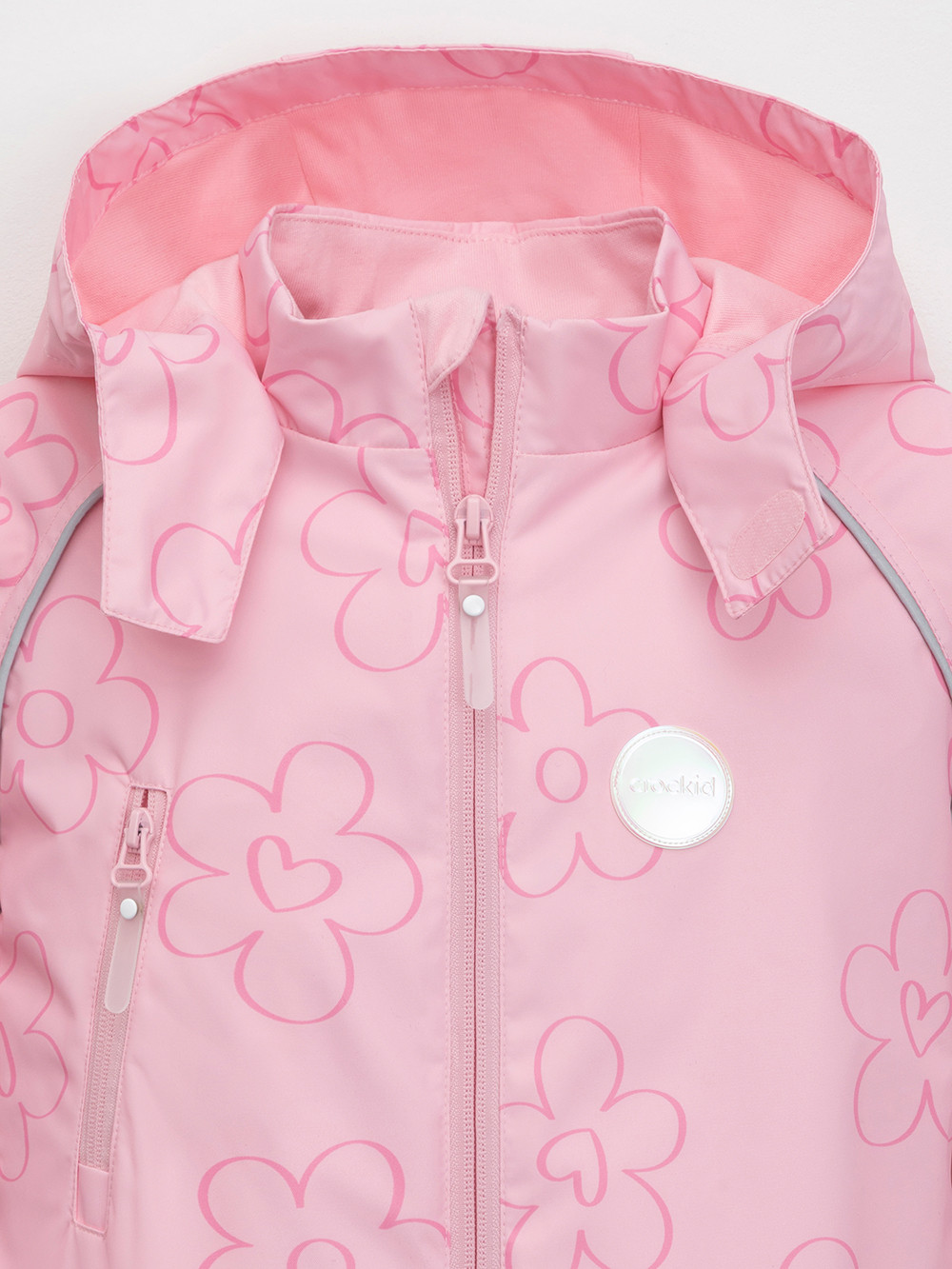 Комбинезоны утепленные для девочки, артикул: ВК 60088/н/21 Ал, цвет: розовый, фото 6