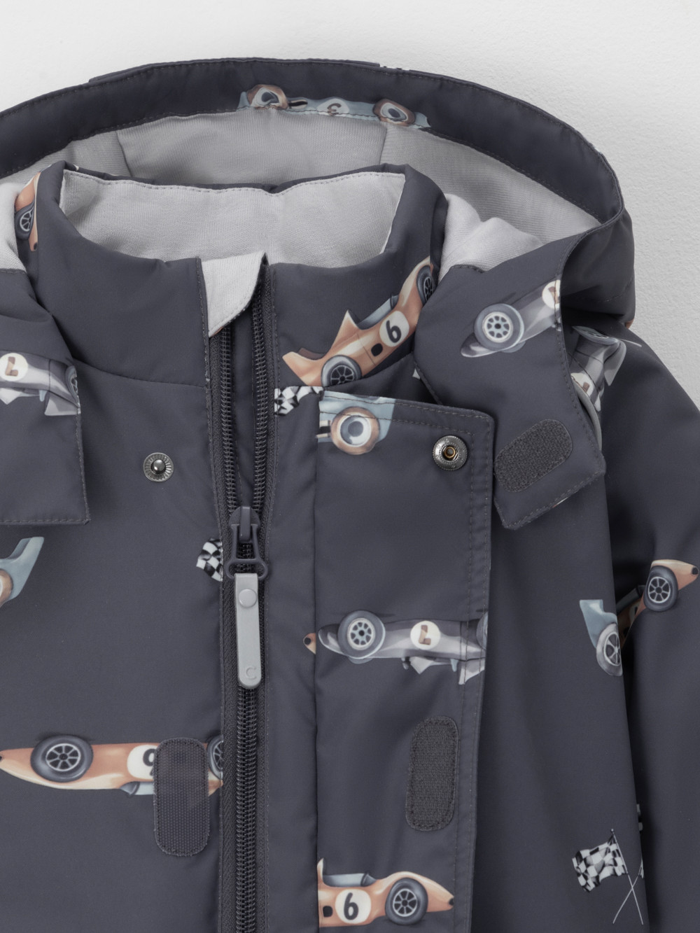 Комбинезоны утепленные для мальчика, артикул: ВК 60085/н/77 Ал, цвет: темно-серый, фото 6