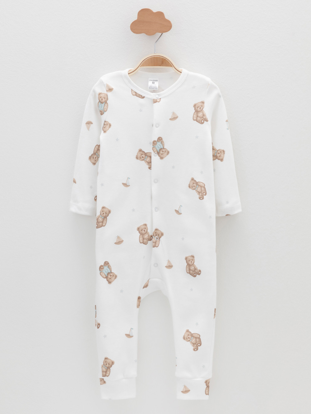 Комбинезон для новорожденных, артикул: К 6535-2уп, цвет: бежевый, фото 6