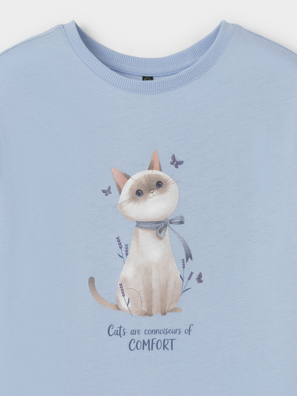 Футболка для девочки, артикул: КР 302992, цвет: голубой, фото 6