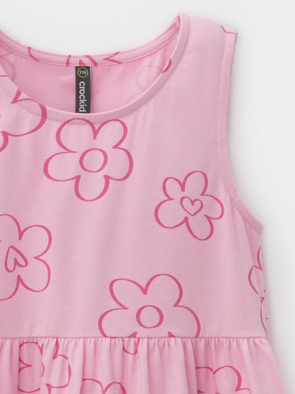 Платье для девочки, артикул: КР 5976, цвет: розовый, фото 6