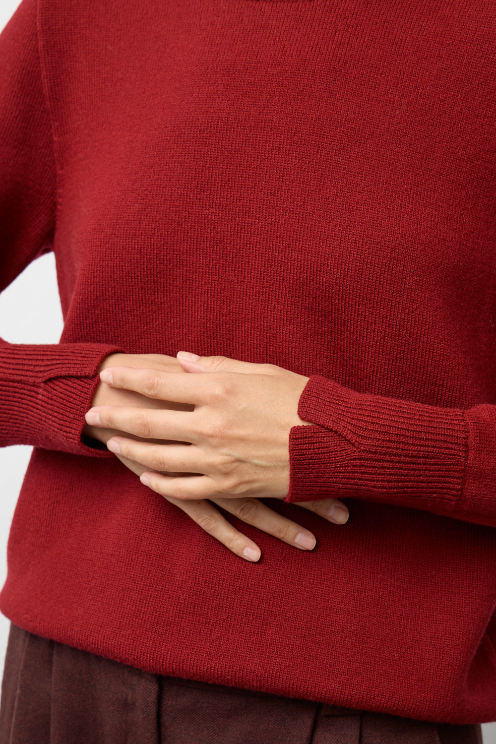 Джемперы женские для мам, артикул: ЕВ 30295/ш, цвет: фиолетовый, фото 6