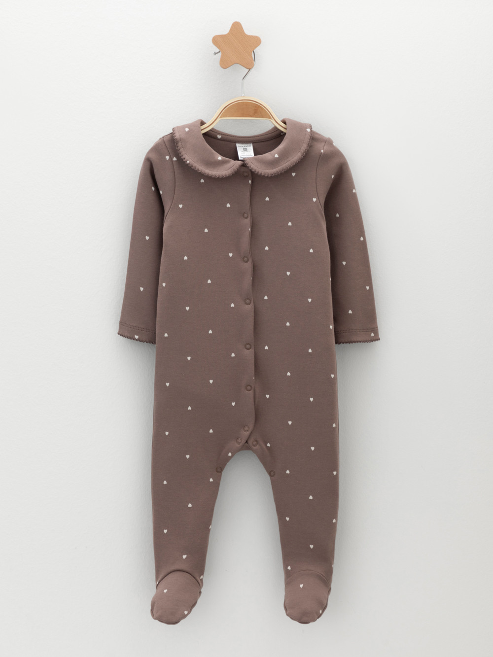 Комбинезон для новорожденных, артикул: К 6538-2уп, цвет: коричневый, фото 6