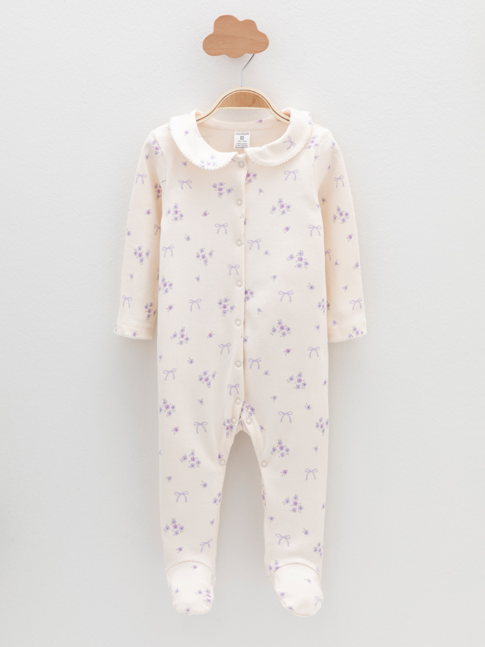 Комбинезон для новорожденных, артикул: К 6538-2уп, цвет: фиолетовый, фото 6