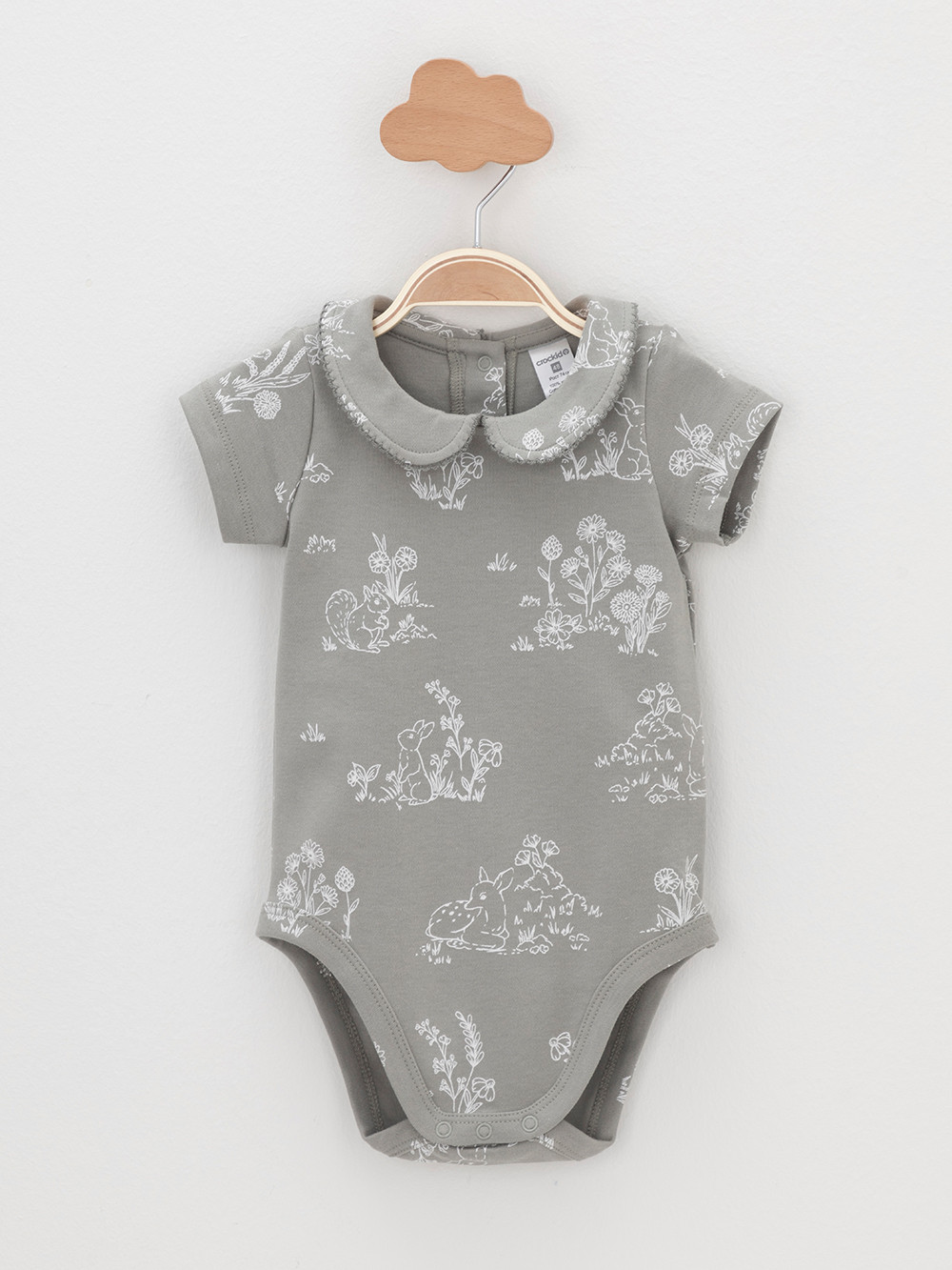 Боди для новорожденных, артикул: К 6540-2уп, цвет: хаки, фото 6