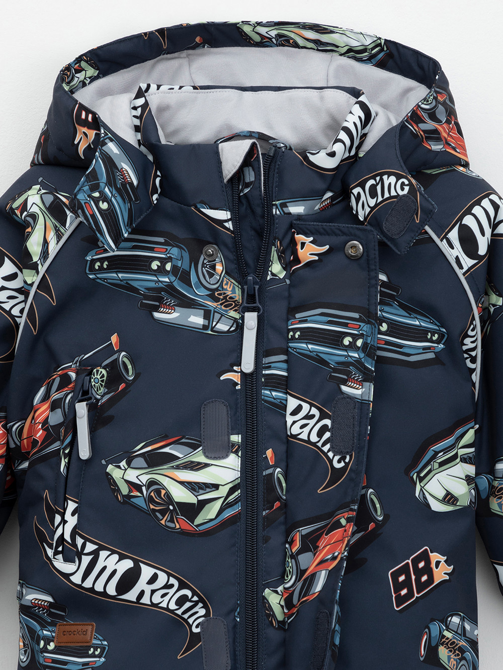 Комбинезоны утепленные для мальчика, артикул: ВК 60085/н/78 Ал, цвет: темно-серый, фото 6