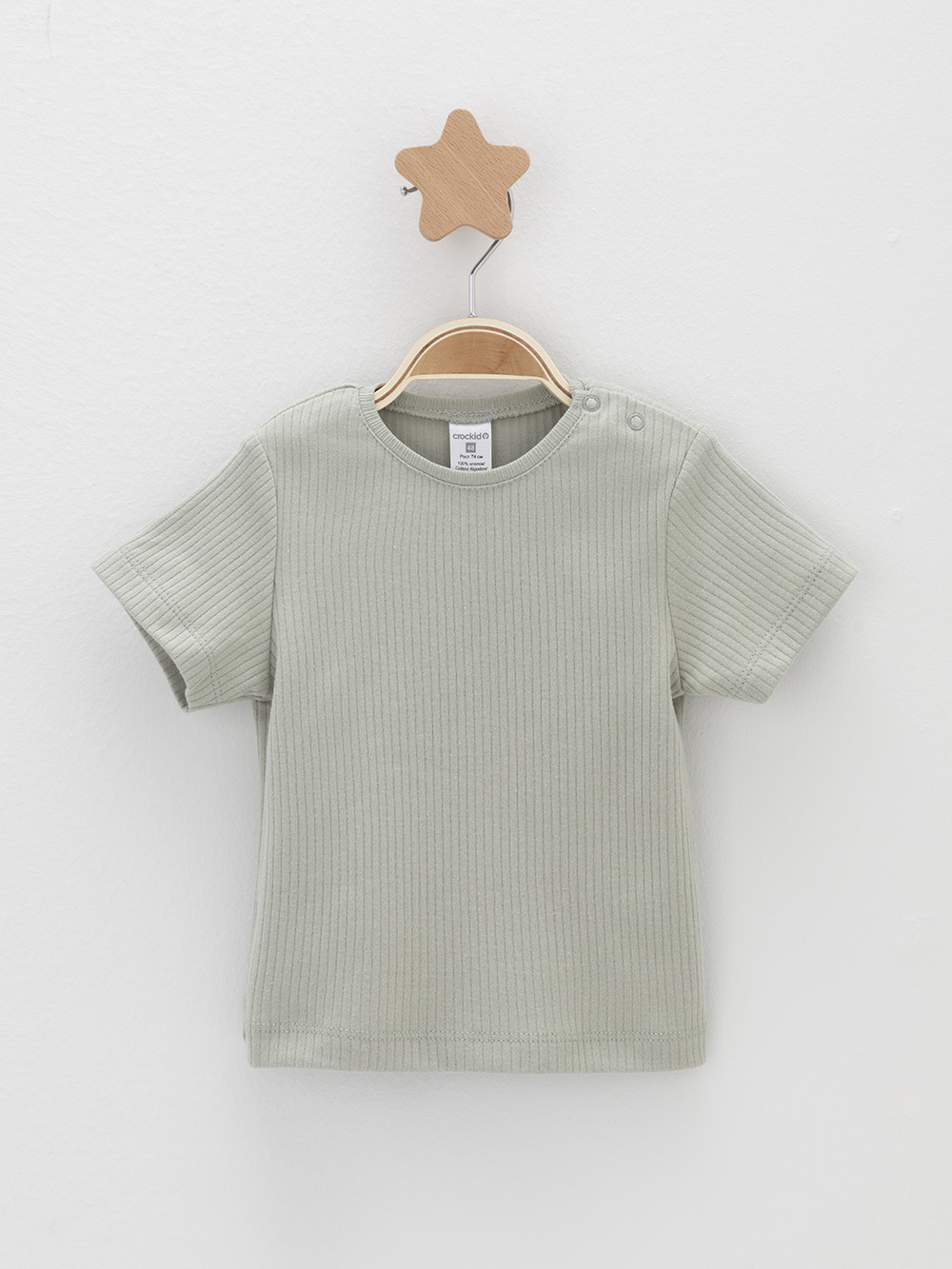 Футболка для новорожденных, артикул: К 302521-2уп, цвет: зеленый, фото 6