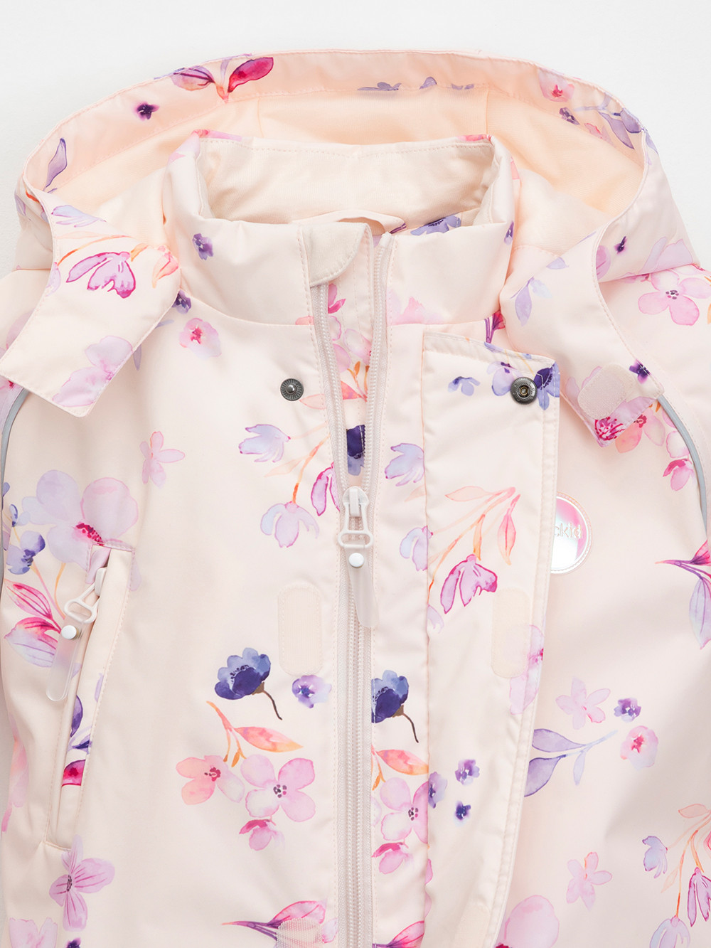 Комбинезоны утепленные для девочки, артикул: ВК 60085/н/66 Ал, цвет: светло-розовый, фото 6