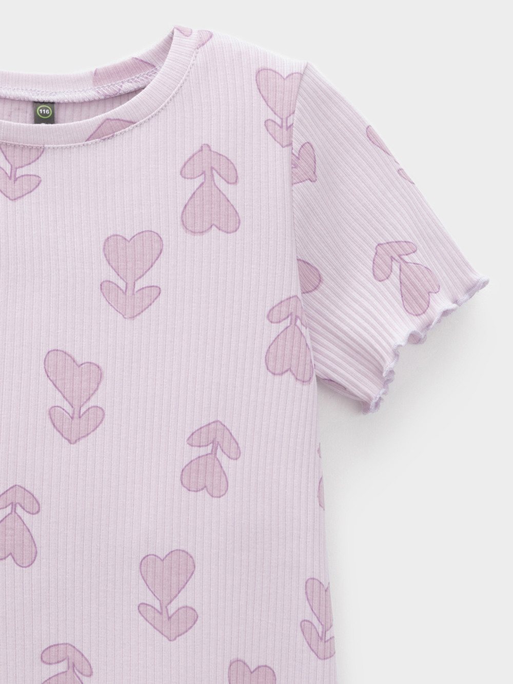 Футболка для девочки, артикул: КР 302814, цвет: фиолетовый, фото 6