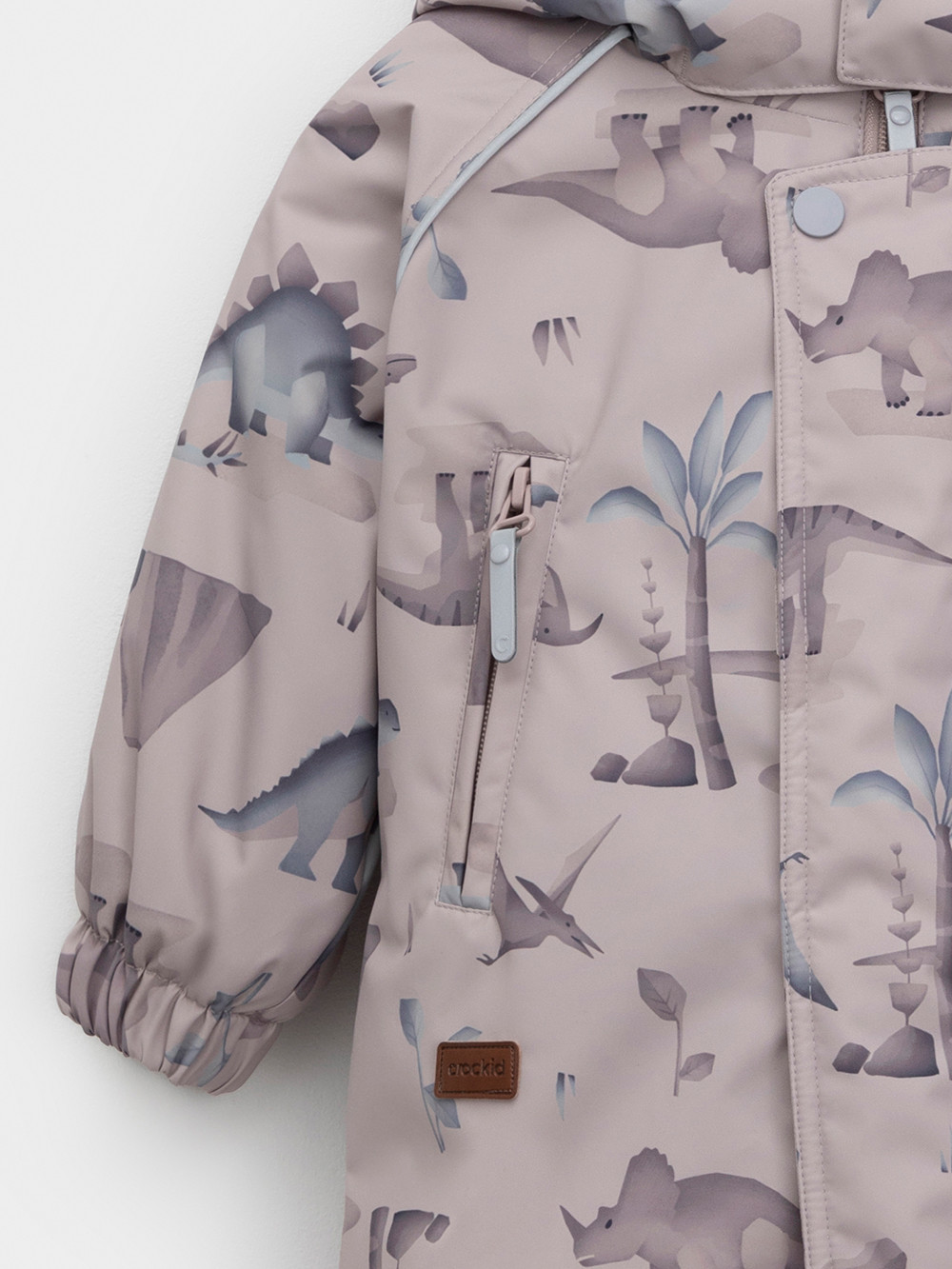 Комбинезоны утепленные для мальчика, артикул: ВК 60085/н/82 Ал, цвет: бежевый, фото 6