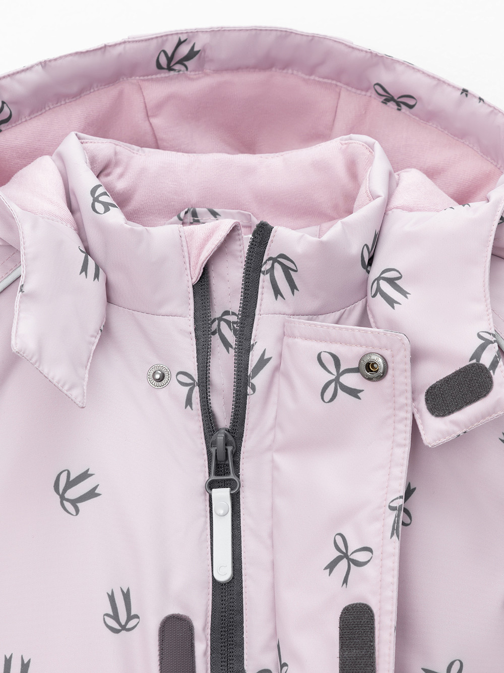 Комбинезоны утепленные для девочки, артикул: ВК 60134/н/2 Ал, цвет: фиолетовый, фото 6