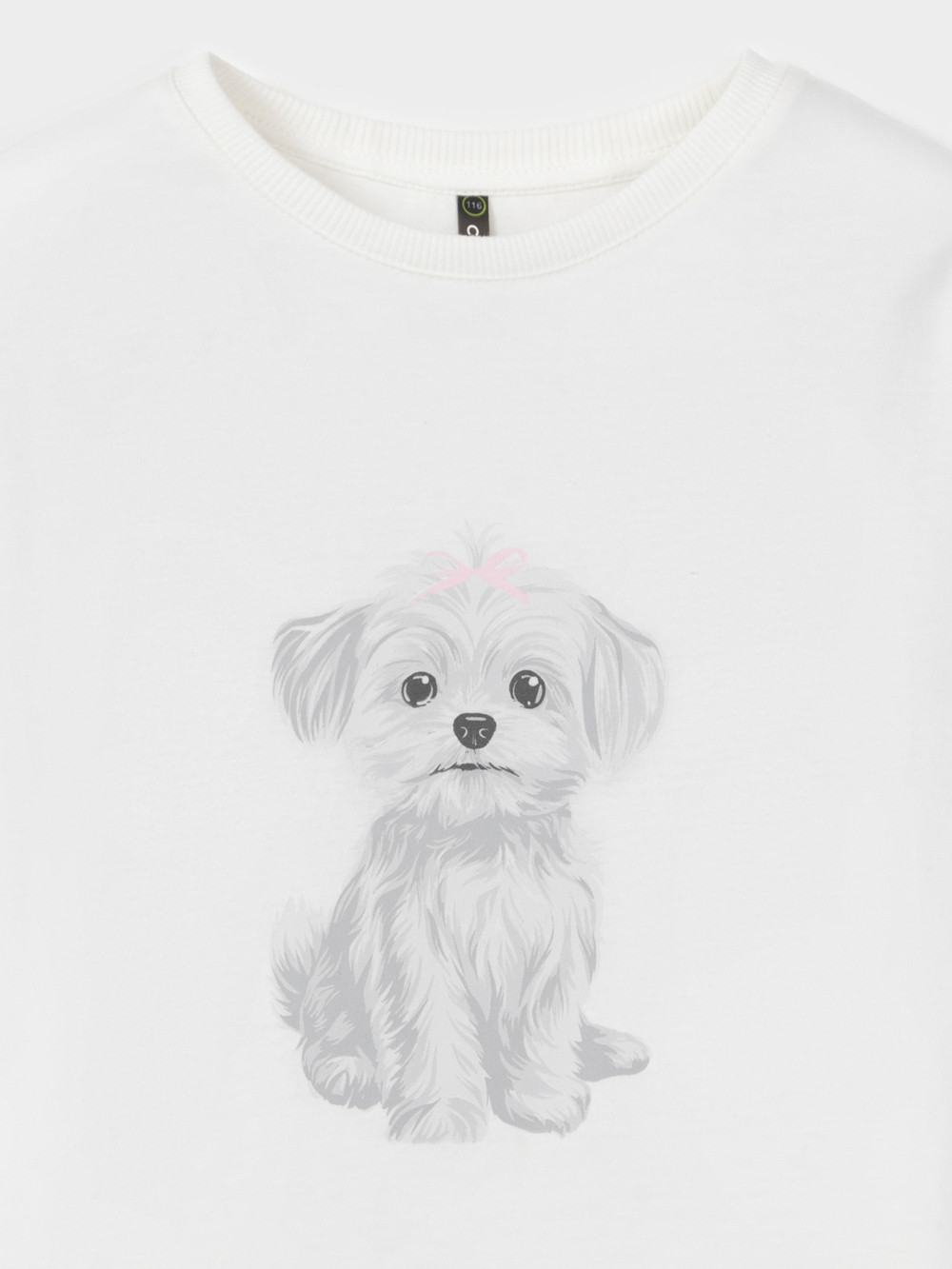 Футболка для девочки, артикул: КР 303033, цвет: сахар, фото 6