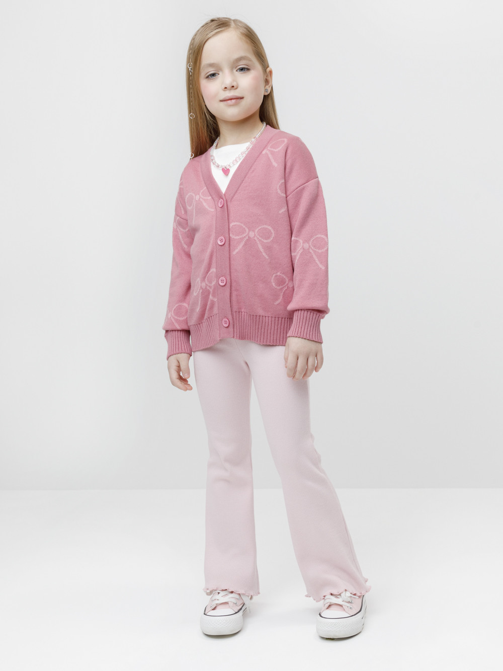 Жакет для девочки, артикул: КВ 30170, цвет: ярко-розовый, фото 6