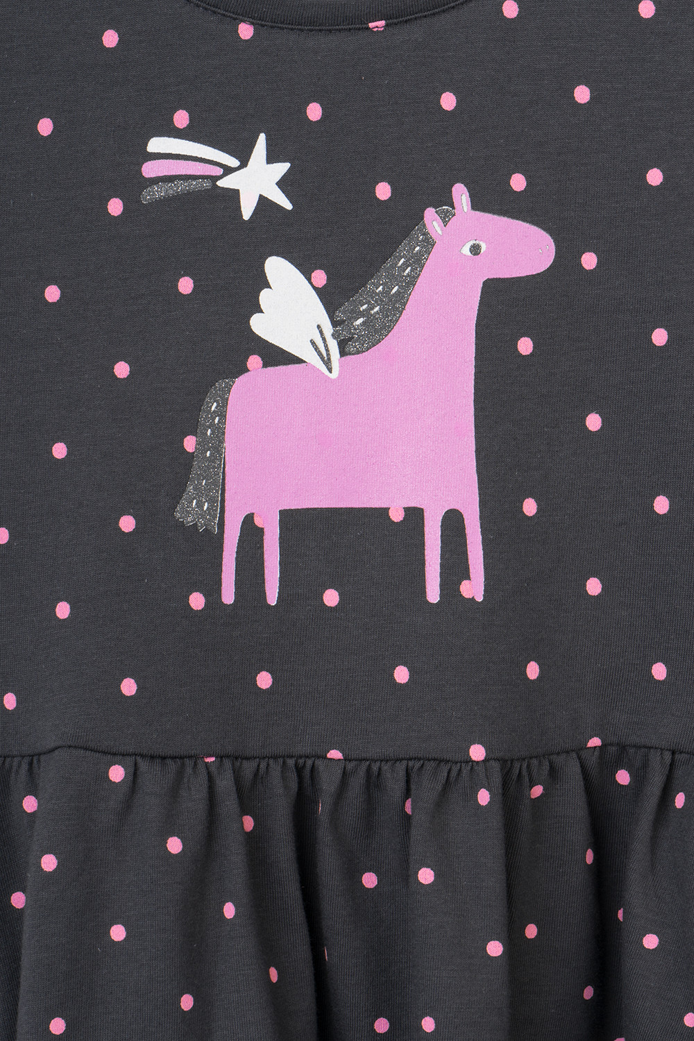 Платье для девочки, артикул: К 5754, цвет: темно-серый, фото 6