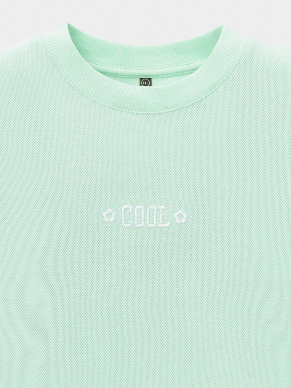 Футболка для девочки, артикул: КР 302944, цвет: зеленый, фото 6