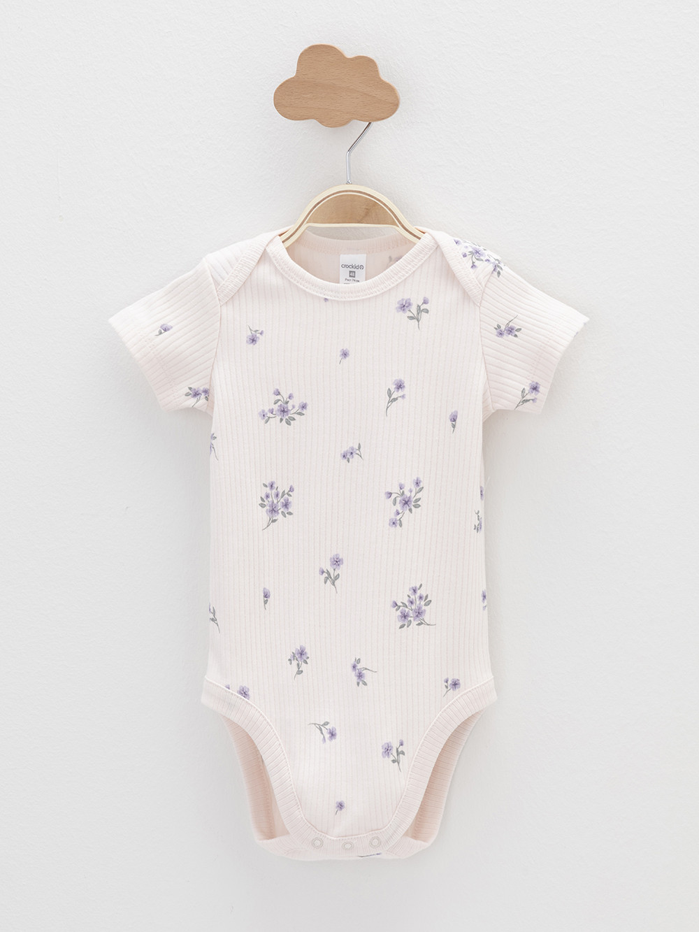 Боди для новорожденных, артикул: К 6525-2уп, цвет: фиолетовый, фото 6