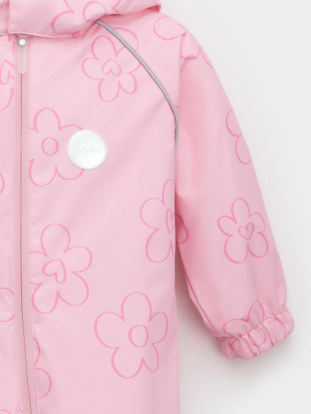 Комбинезоны утепленные для девочки, артикул: ВК 60088/н/21 Ал, цвет: розовый, фото 7