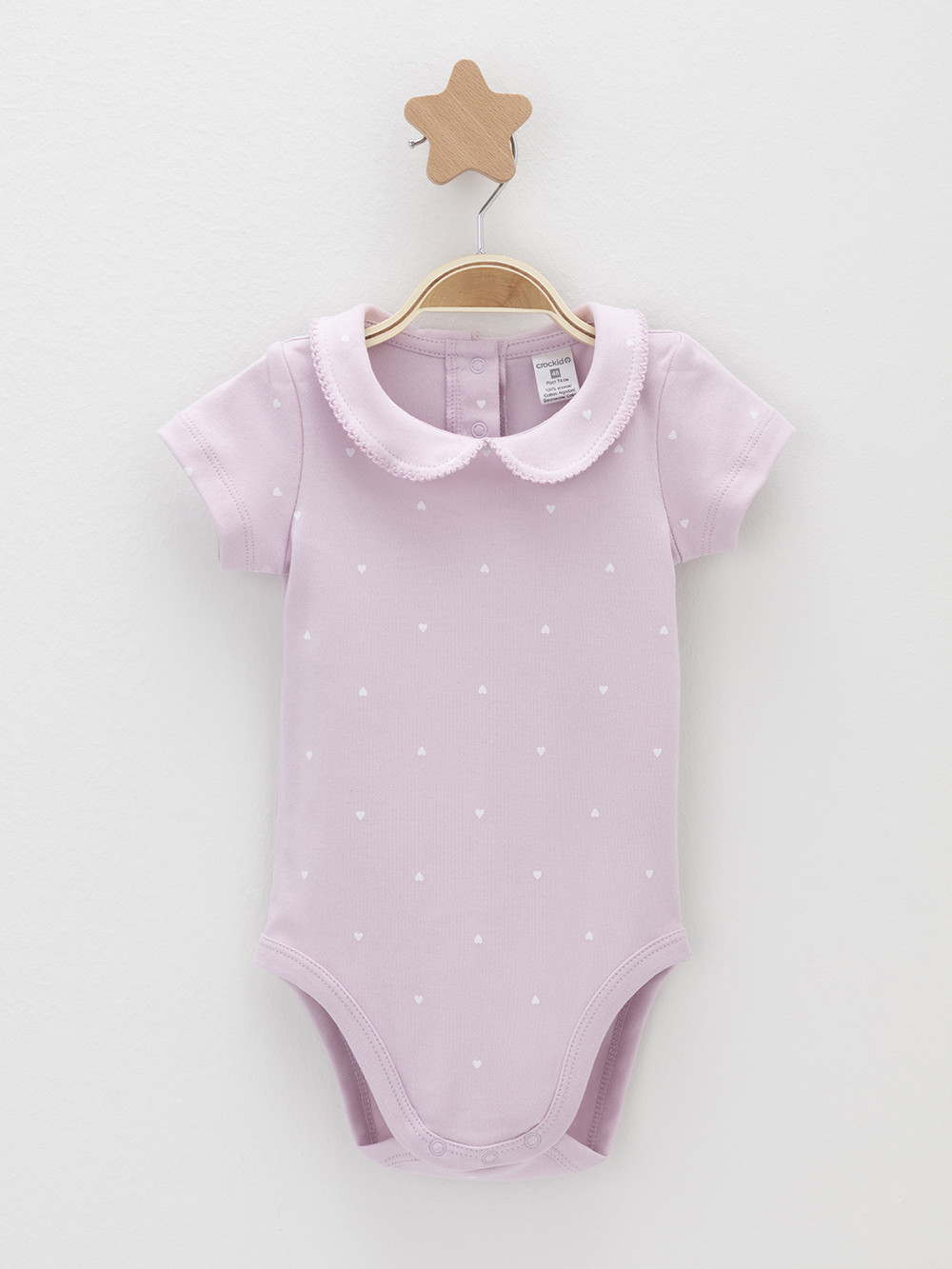 Боди для новорожденных, артикул: К 6540-2уп, цвет: светло-розовый, фото 7