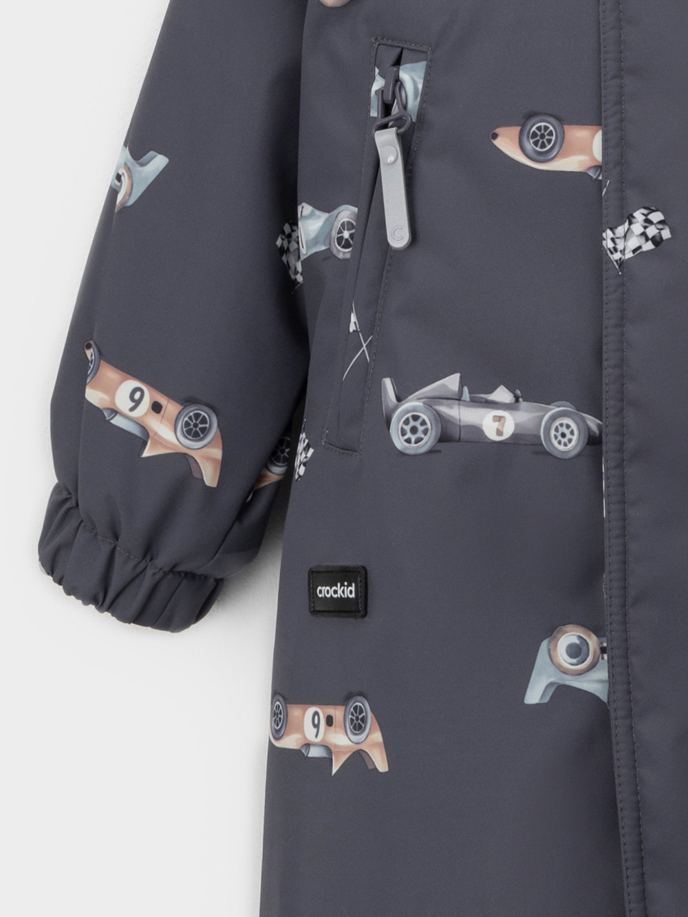 Комбинезоны утепленные для мальчика, артикул: ВК 60085/н/77 Ал, цвет: темно-серый, фото 7