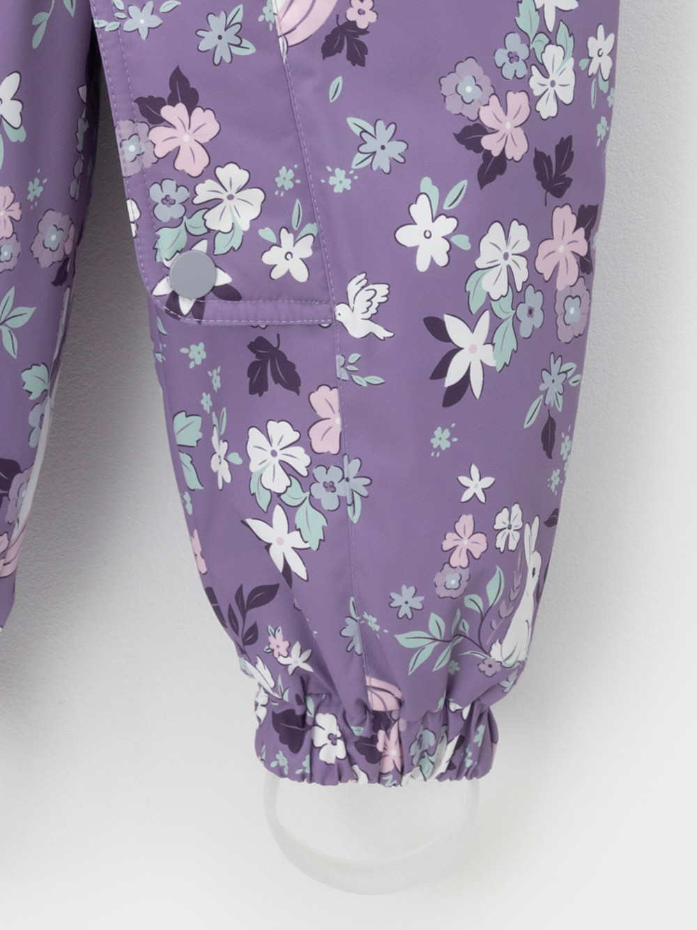 Комбинезоны утепленные для девочки, артикул: ВК 60085/н/73 Ал, цвет: фиолетовый, фото 7