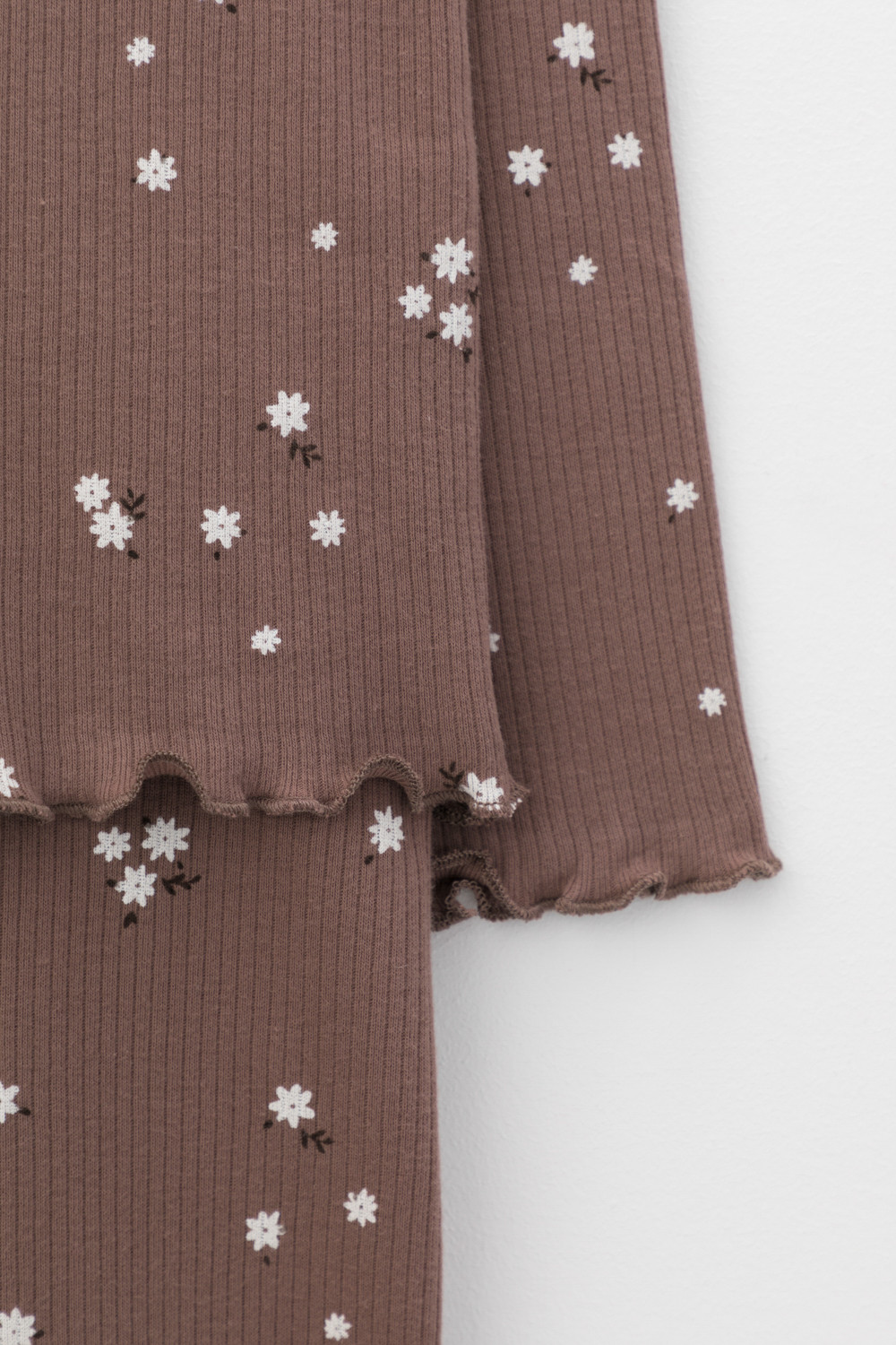 Пижама для девочки, артикул: К 1618, цвет: коричневый, фото 7
