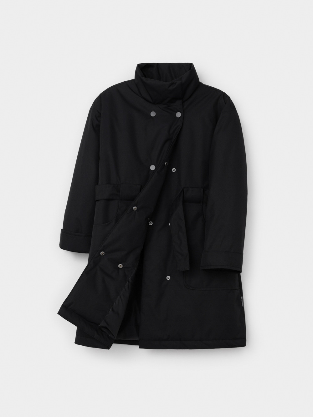 Пальто для девочки, артикул: ВК 32192/1 ГР, цвет: черный, фото 7