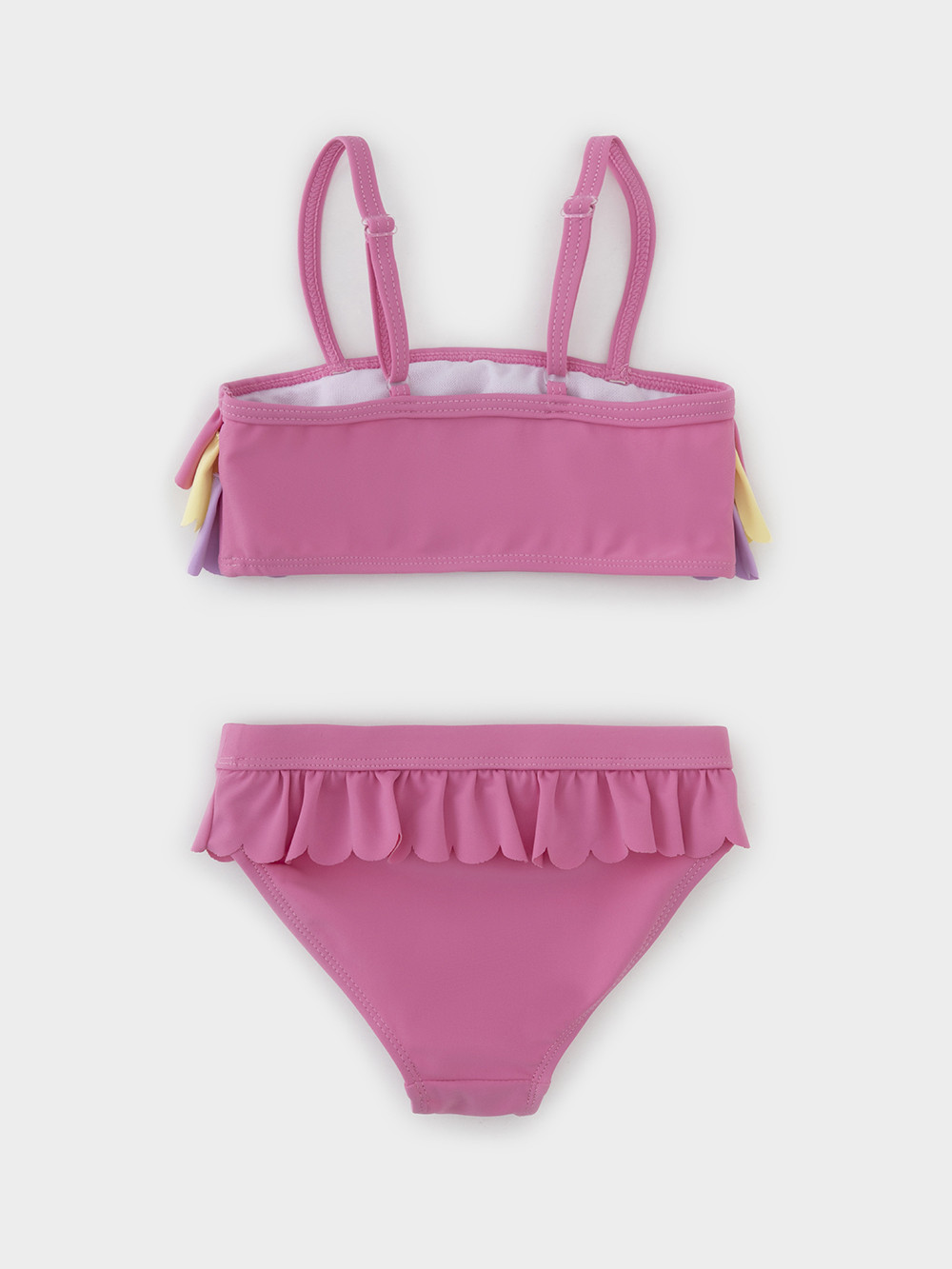 Купальник для девочки, артикул: ТК 17009/8 ФВ, цвет: розовый, фото 7