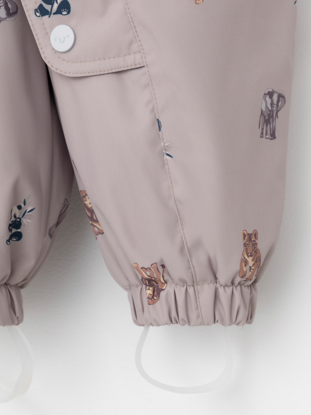 Комбинезоны утепленные для мальчика, артикул: ВК 60085/н/57 Ал, цвет: бежевый, фото 7