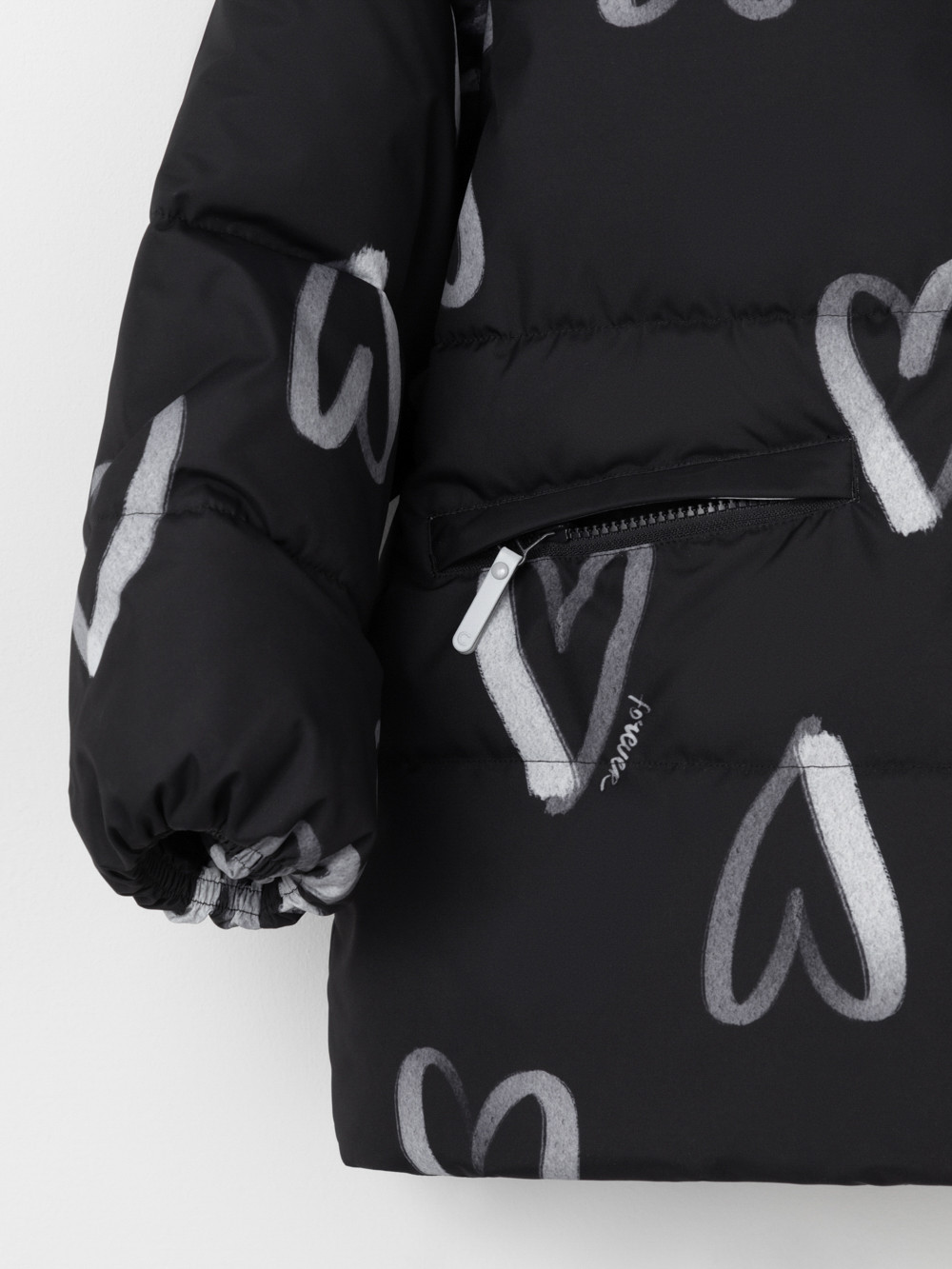 Куртка для девочки, артикул: ВК 32194/н/1 ГР, цвет: черный3, фото 7