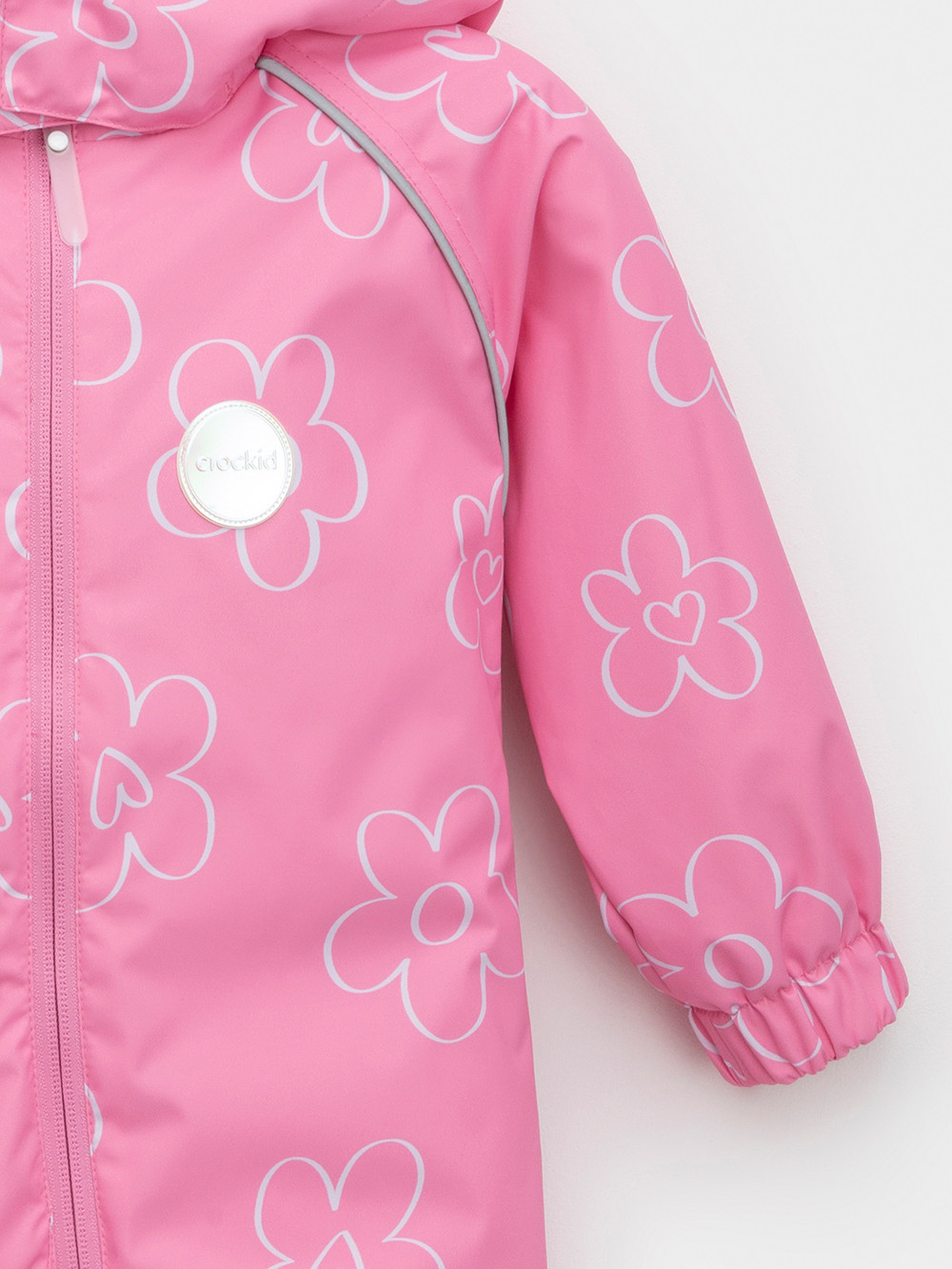 Комбинезоны утепленные для девочки, артикул: ВК 60088/н/20 Ал, цвет: розовый, фото 7