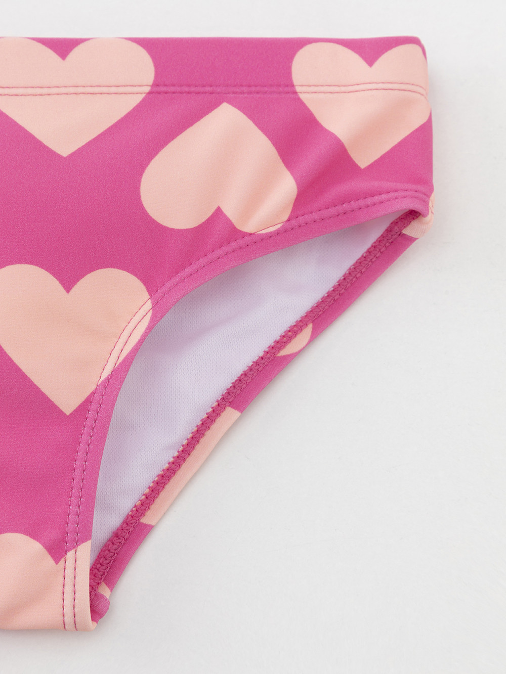 Купальник для девочки, артикул: ТК 17015/3н ФВ, цвет: ярко-розовый, фото 7