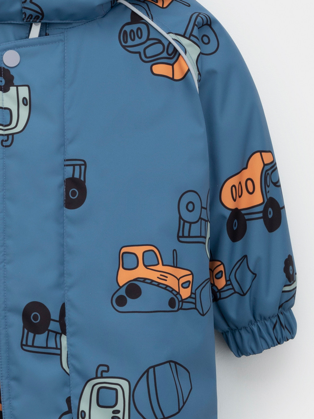 Комбинезоны утепленные для мальчика, артикул: ВК 60085/н/80 Ал, цвет: синий, фото 7