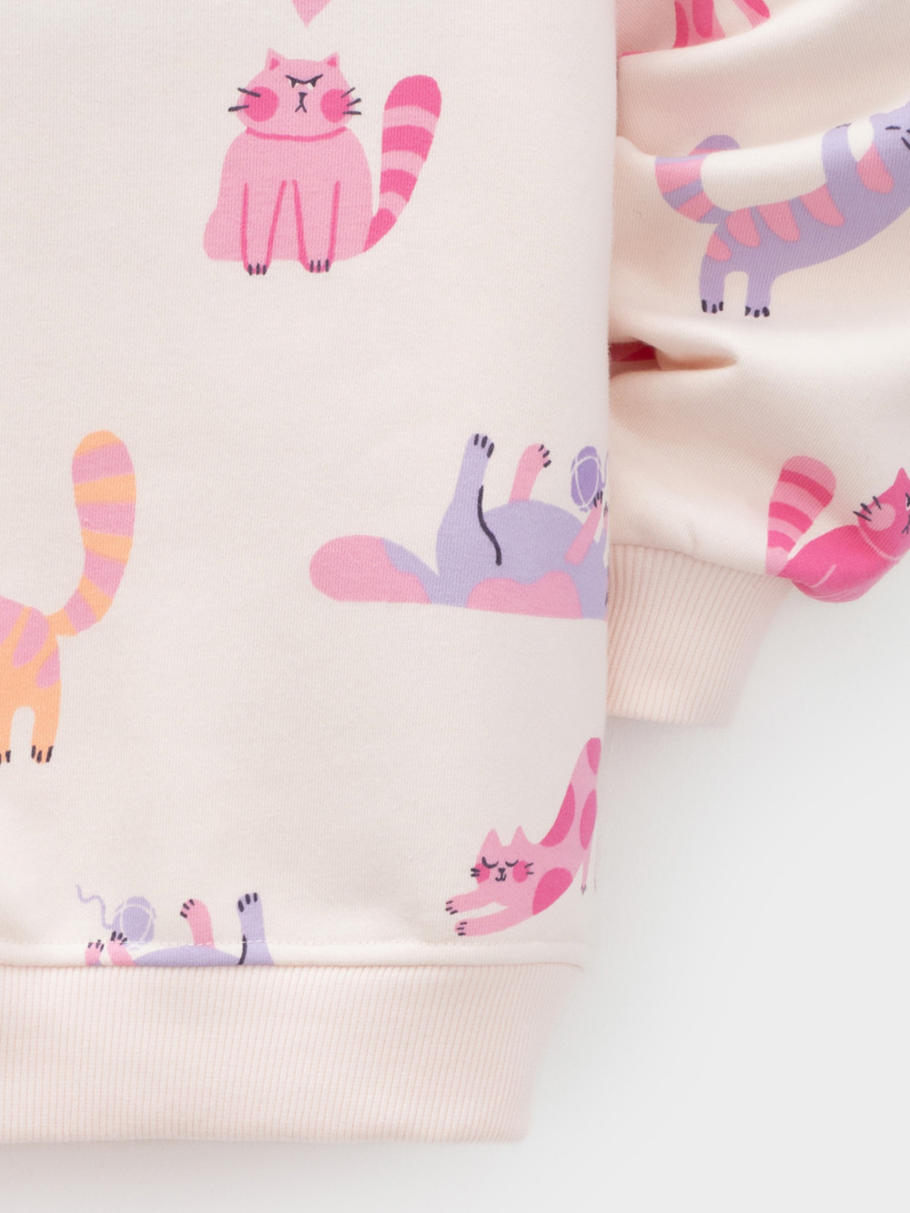 Свитшоты для девочки, артикул: КР 302943, цвет: сахар, фото 7