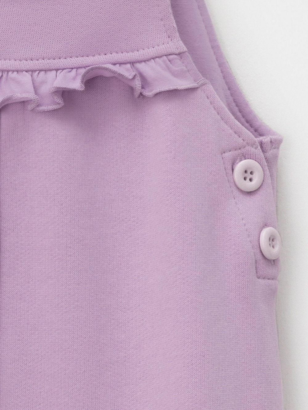 Полукомбинезон для девочки, артикул: КР 6560, цвет: фиолетовый, фото 7