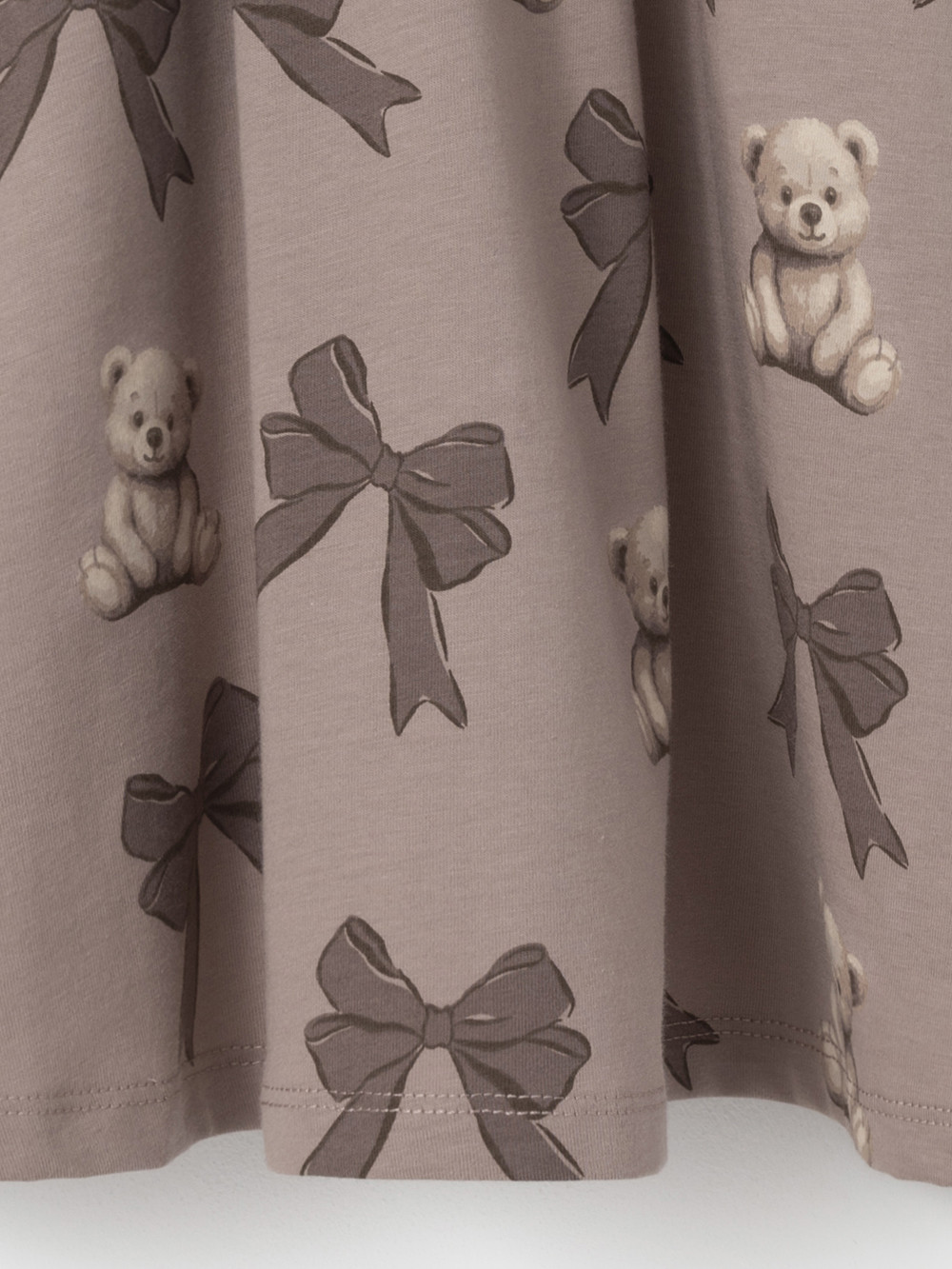 Платье для девочки, артикул: КР 5971, цвет: кофейный, фото 7