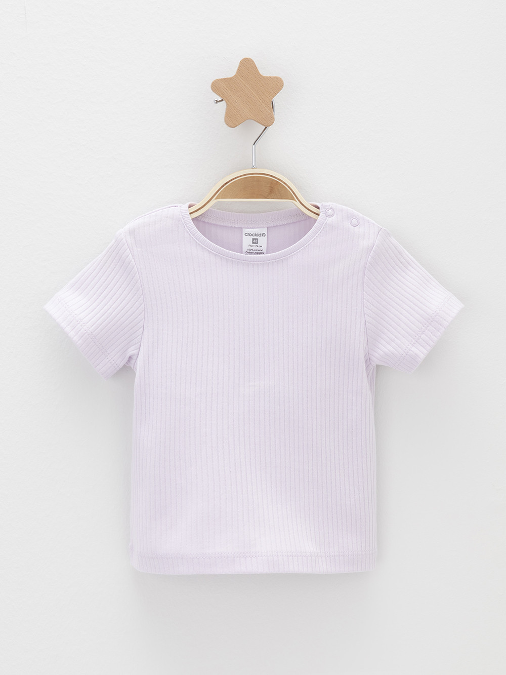 Футболка для новорожденных, артикул: К 302521-2уп, цвет: фиолетовый, фото 7