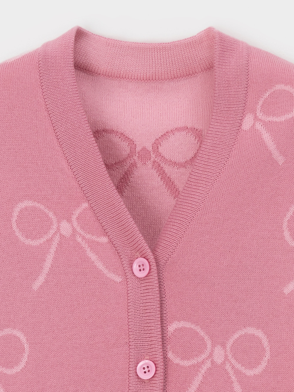 Жакет для девочки, артикул: КВ 30170, цвет: ярко-розовый, фото 7