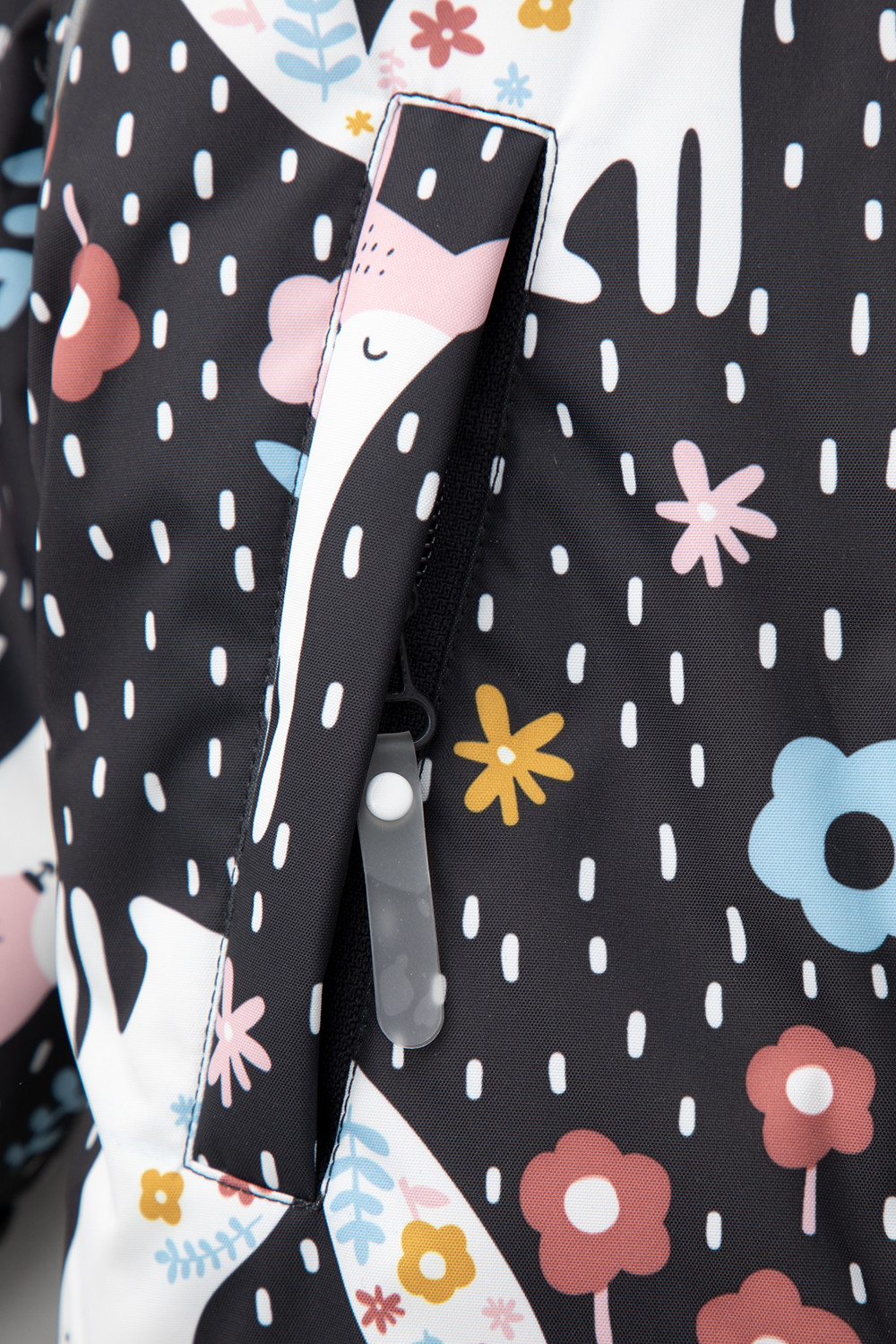 Комбинезоны утепленные для девочки, артикул: ВКП 60032/н/29 Ал, цвет: темно-серый, фото 7