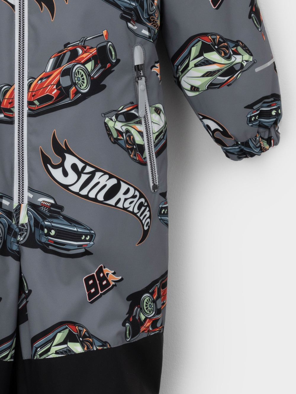 Комбинезоны утепленные для мальчика, артикул: ВК 60111/н/8 УЗГ, цвет: серый, фото 7