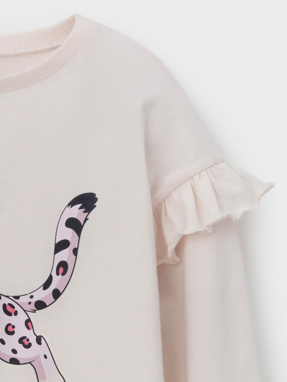 Лонгсливы для девочки, артикул: КР 302960, цвет: сахар, фото 7